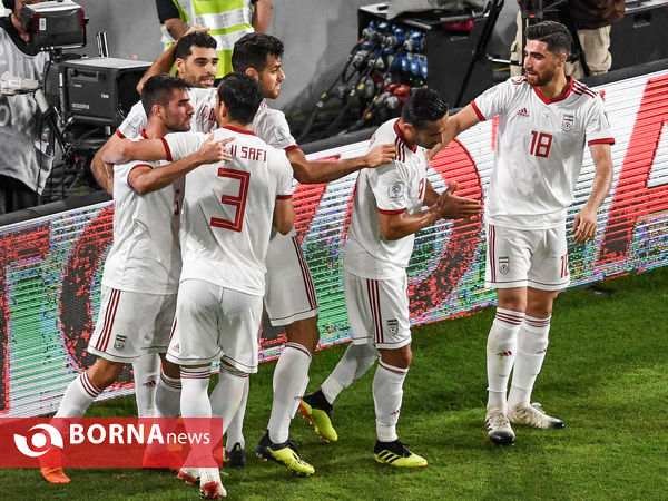 دیدار تیم های فوتبال ایران - چین