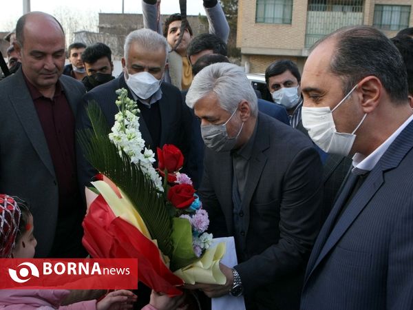 بازدید وزیر ورزش و جوانان از اماکن ورزشی شهرستان اسلامشهر