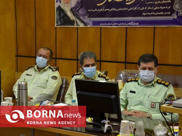 نشست خبری فرمانده انتظامی استان مازندران