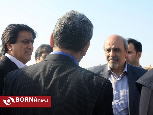 حضور وزیر ورزش و جوانان و رییس کمیته ملی المپیک در قشم