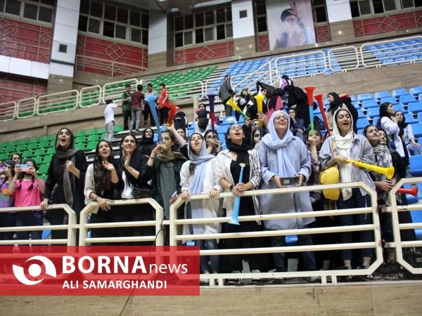 دیدار تیم های بسکتبال سپید رشت _ ملوان بندرانزلی