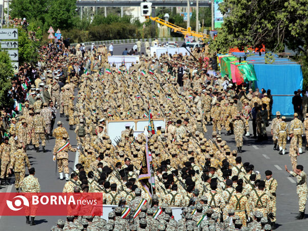 مراسم رژه روز ارتش- شیراز