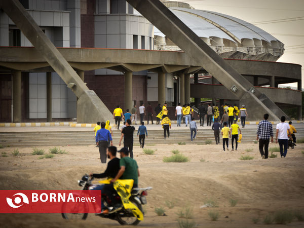 حاشیه دیدار تیم های فوتبال پرسپولیس و سپاهان