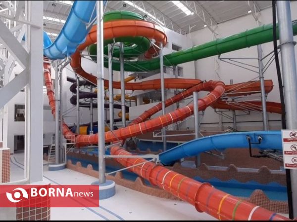 مراسم افتتاح پارک آبی بروجرد باحضور وزیر ورزش وجوانان