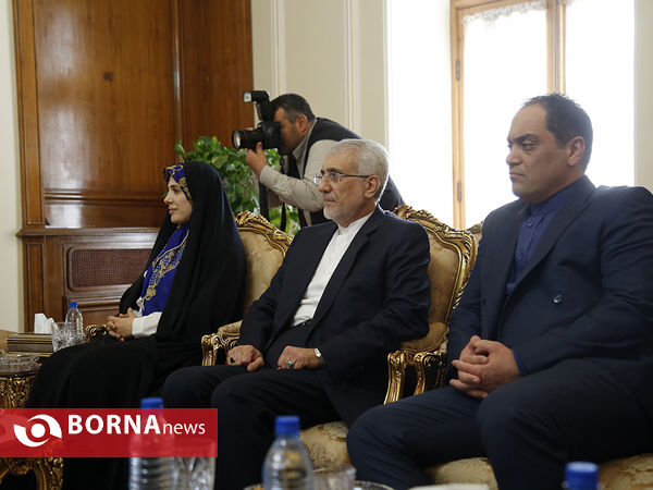 دیدار وزیر امور خارجه ایران با رییس اتحادیه بین المجالس