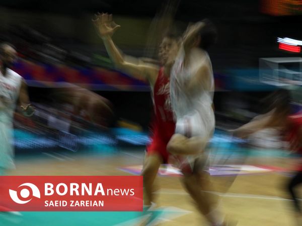 دیدار تیم های بسکتبال ایران - ژاپن