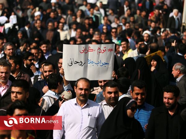 راهپیمایی حمایت از ولایت و اقتدار کشور - اهواز