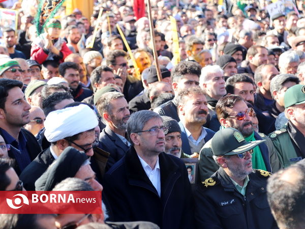 تجمع عاشورایی همدانی ها در پاسداشت شهید سلیمانی