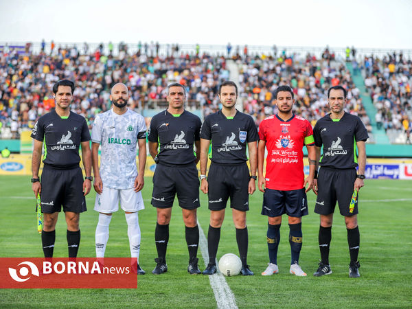 دیدار تیم های فوتبال آلومینیوم - نساجی