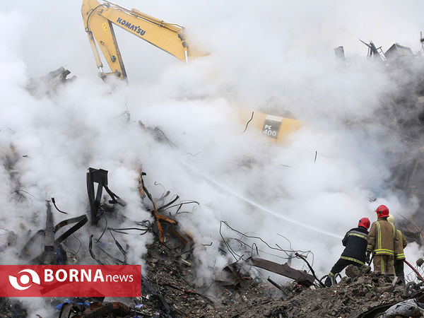 سومین روز حادثه پلاسکو-2