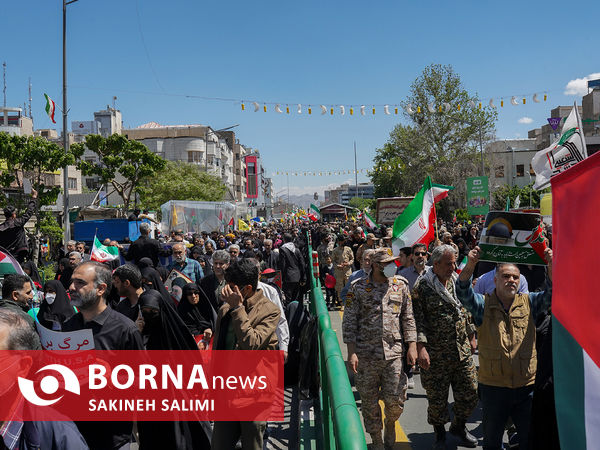 راهپیمایی روز جهانی قدس در تهران - ۳