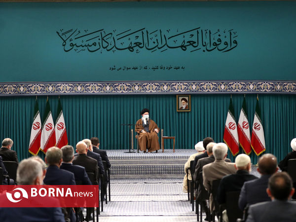 دیدار مسئولان نظام با مقام معظم رهبری