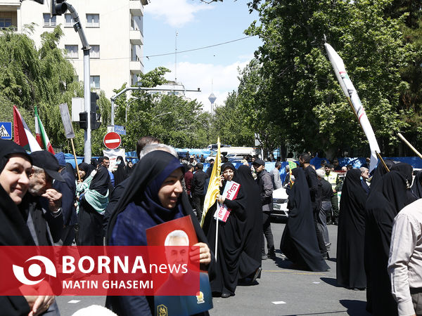 راهپیمایی روز جهانی قدس در تهران - ۲