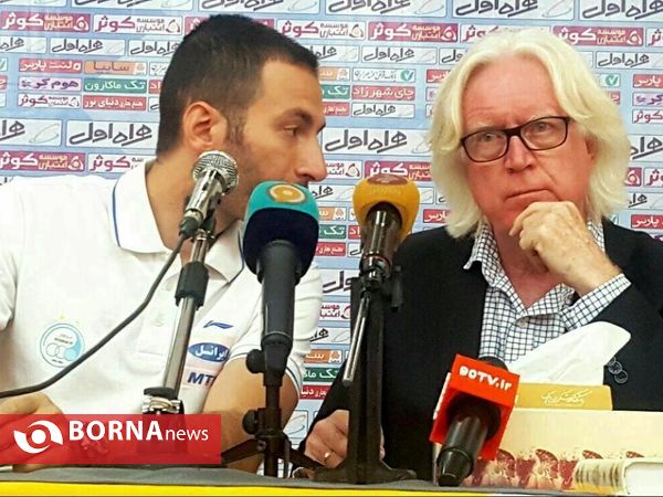 کنفرانس خبری سرمربی استقلال تهران قبل از دیدار نهایی جام حذفی- هتل کارونسرا آبادان