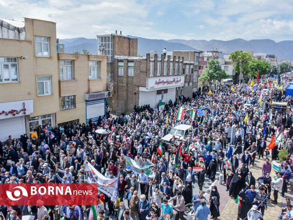 راهپیمایی روز قدس - اراک