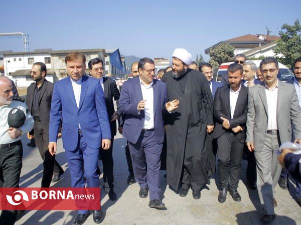 سفر وزیر صنعت، معدن و تجارت به استان گیلان