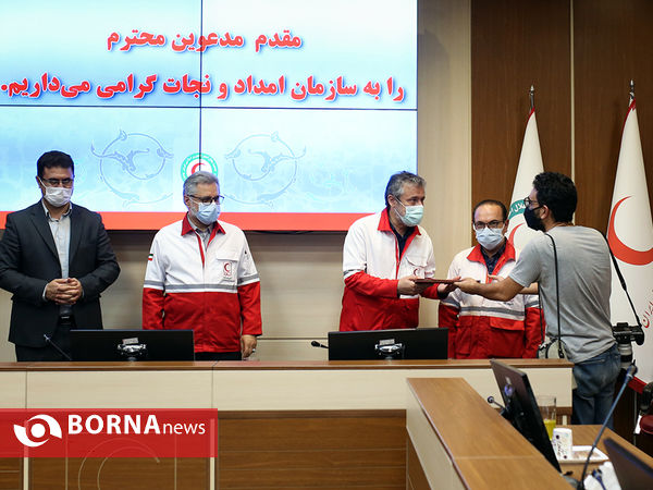 بازدید خبرنگاران از سازمان امداد و نجات جمعیت هلال احمر