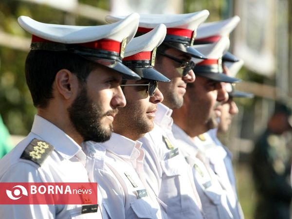 مراسم صبحگاه هفته ناجا