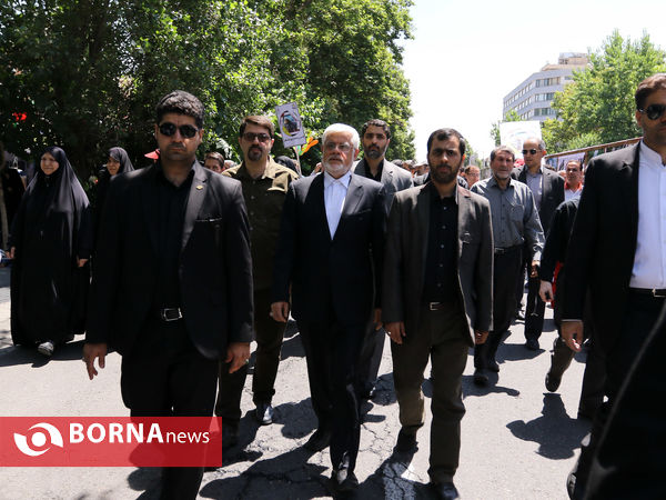 راهپیمایی روز جهانی قدس در تهران (۱)