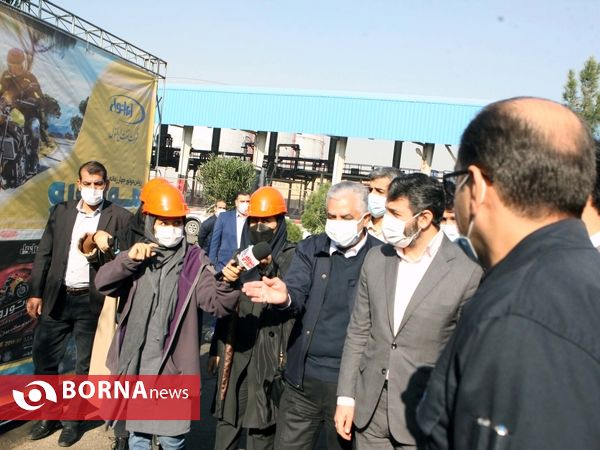 مراسم رونمایی از محصولات جدید شرکت نفت ایرانول