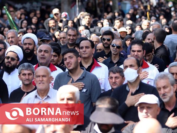 پیاده روی جاماندگان اربعین در بندرانزلی