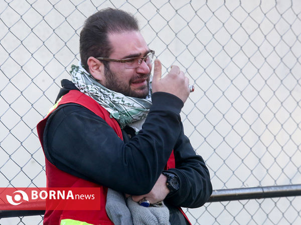 پیدا شدن پیکر آتش نشانان