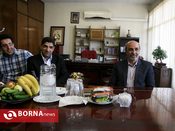 بازدید وزیر ورزش و جوانان از موسسه خبر