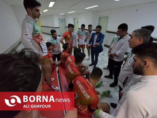 فینال کبدی قهرمانی جوانان جهان در ارومیه