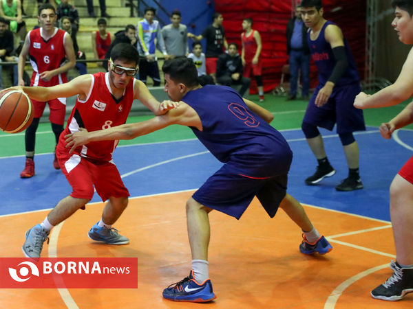 مسابقات مینی بسکتبال محلات تهران