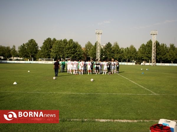 تمرینات تیم ملی فوتبال امید ایران