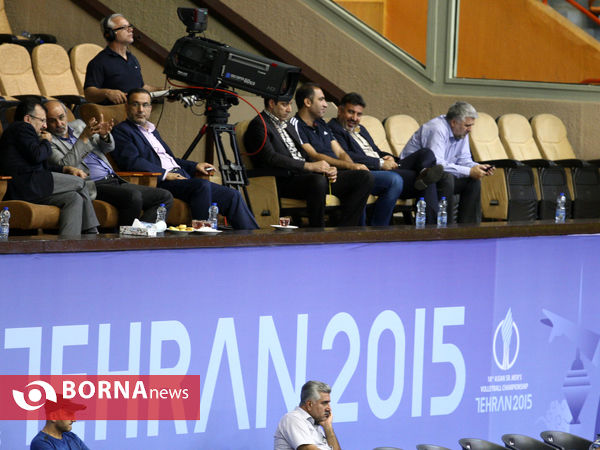 دیدار والیبال ایران - تایلند قهرمانی آسیا