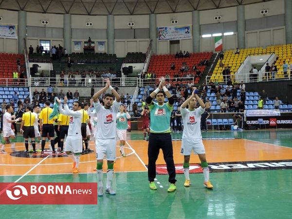 دیدار دوستانه فوتسال ایران و روسیه از نگاه دوربین