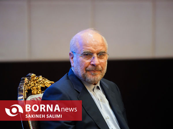 دیدار رئیس هیئت اعزامی شورای ملی فلسطین با رئیس مجلس