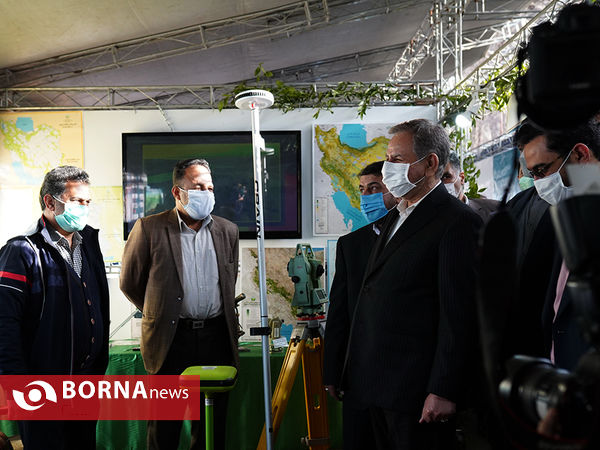 رونمایی از سامانه جامع مدیریت زمین با حضور معاون اول رئیس جمهوری