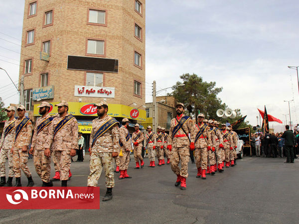 تشییع مخترع شهید محمد پازوکی در سمنان