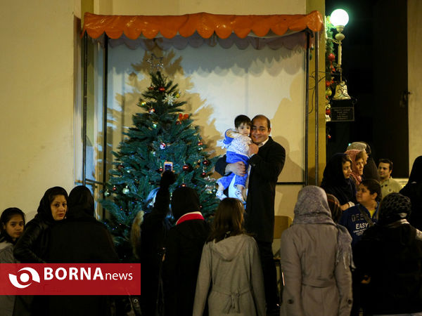 مراسم سال نو میلادی در کلیسای گریگور مقدس