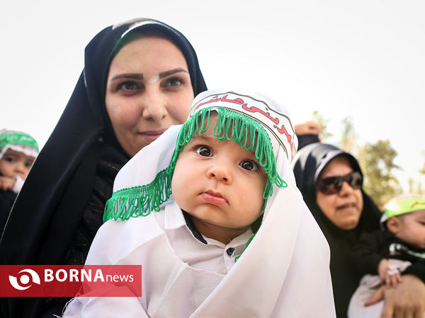 مراسم شیرخوارگان حسینی در مصلی تهران