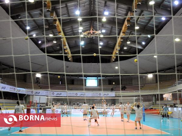 تمرینات تیم ملی والیبال ایران