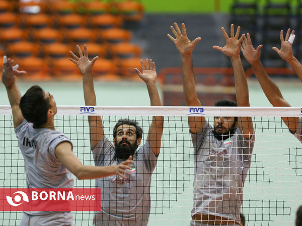 آخرین تمرین تیم ملی والیبال قبل از حضور در لیگ جهانی
