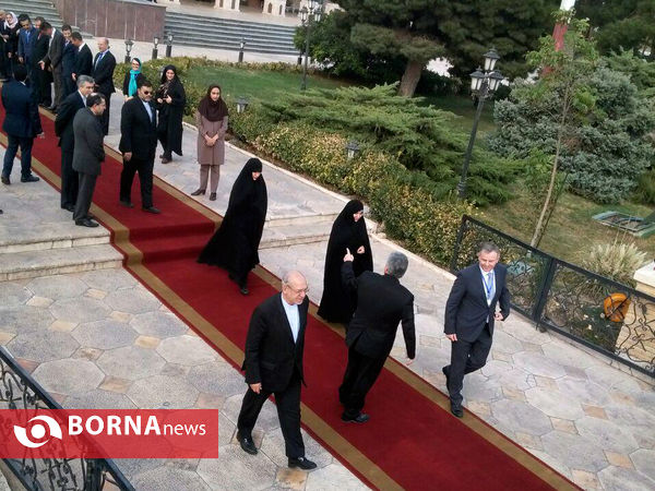 ورود رئیس جمهوری اتریش  به تهران