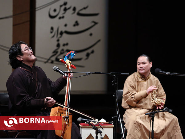 تریو اکسیکلن " مغولستان " - سی و سومین جشنواره موسیقی فجر