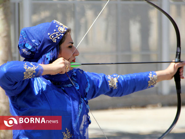 دومین دوره مسابقات تیراندازی با کمان سنتی در شیراز