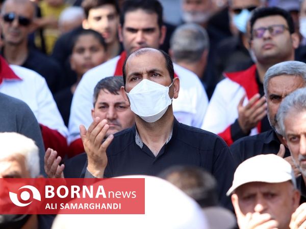 پیاده روی جاماندگان اربعین در بندرانزلی