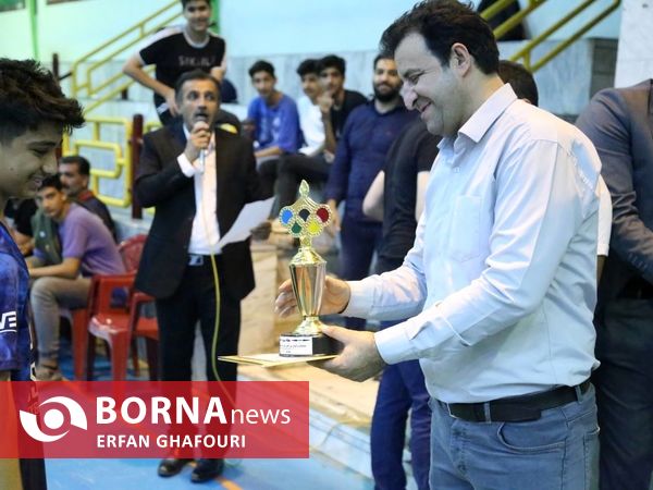 مسابقات والیبال بسیج رده نونهالان در ساری