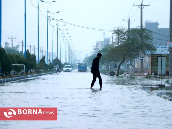 آبادان سه روز بعد از بارندگی