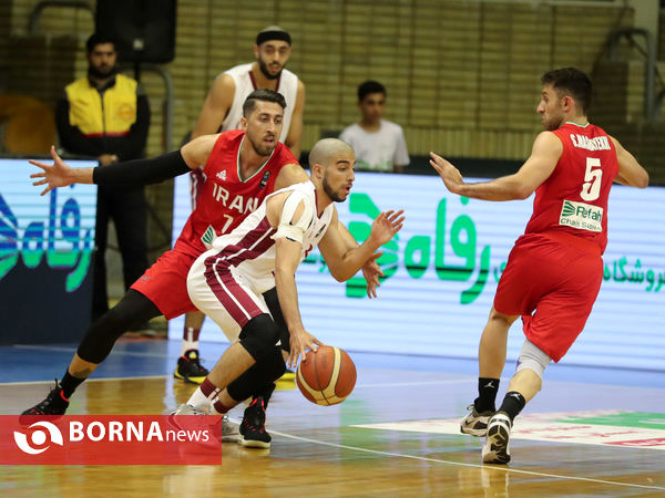 دیدار تیم های ایران -قطر،بسکتبال انتخابی کاپ آسیا