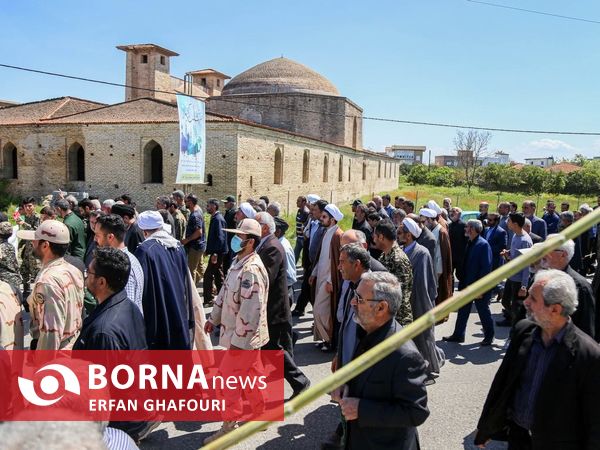 راهپیمایی با شکوه روز قدس در فرح آباد