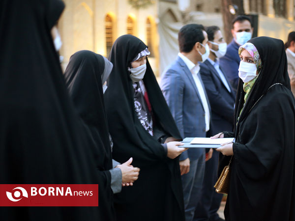 تکریم ورزشکاران قهرمان الگوی برتر حجاب و عفاف در شیراز