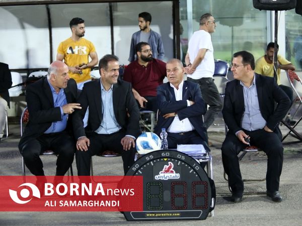 دیدار دوستانه فوتبال پیشکسوتان سپیدرود _ استقلال رشت