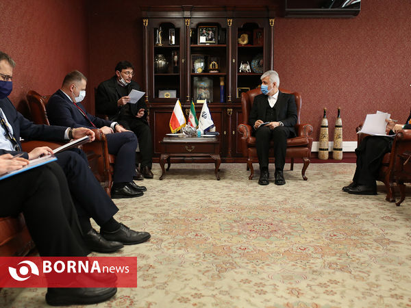 دیدار سفیر لهستان با وزیر ورزش و جوانان